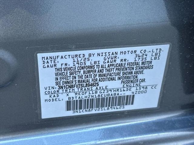2025 Nissan Versa 1.6 SR