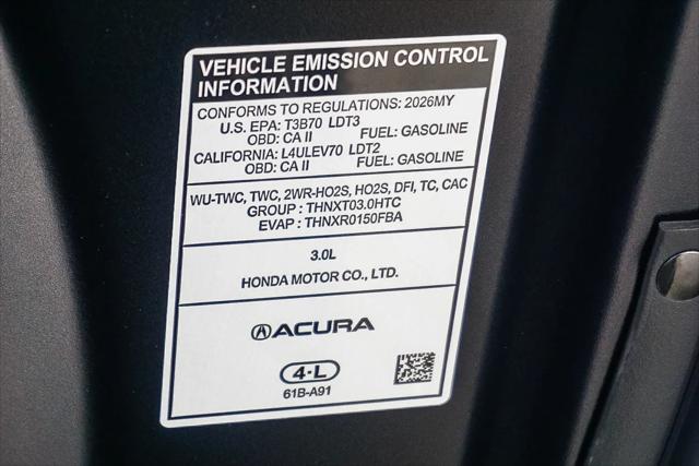 2026 Acura MDX Type S Advance Package