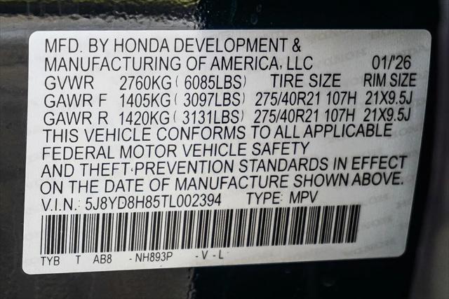 2026 Acura MDX Type S Advance Package