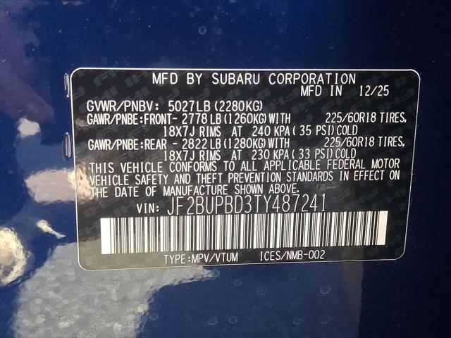 2026 Subaru Outback Premium