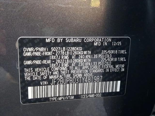 2026 Subaru Outback Premium