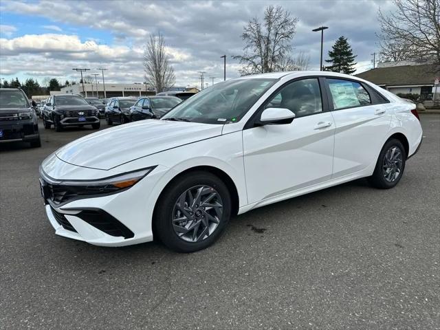 2026 Hyundai Elantra Hybrid Blue