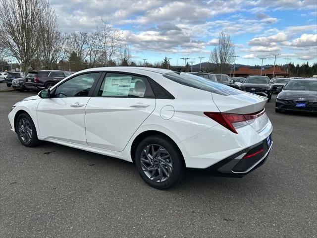 2026 Hyundai Elantra Hybrid Blue