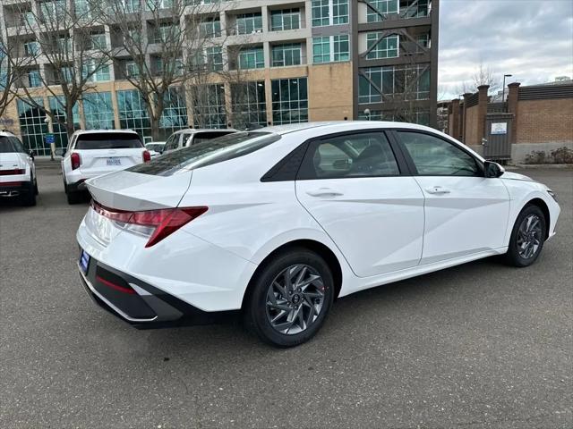 2026 Hyundai Elantra Hybrid Blue