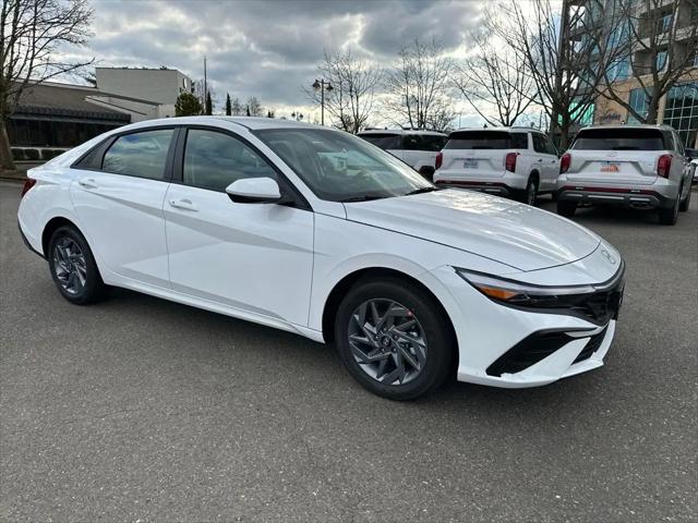2026 Hyundai Elantra Hybrid Blue
