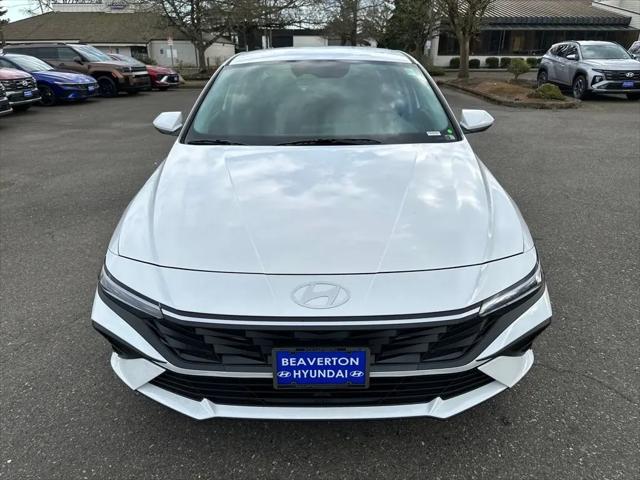 2026 Hyundai Elantra Hybrid Blue