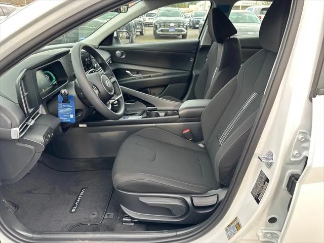 2026 Hyundai Elantra Hybrid Blue