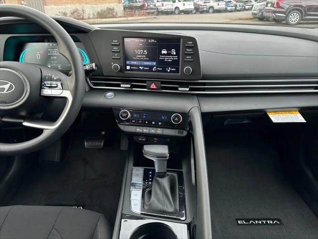 2026 Hyundai Elantra Hybrid Blue
