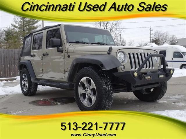 2017 Jeep Wrangler Unlimited Sahara 4x4 for sale near Cincinnati, OH