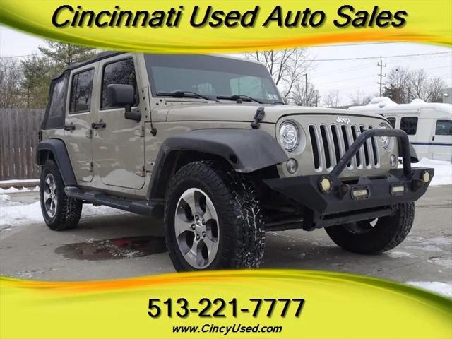 2017 Jeep Wrangler Unlimited Sahara 4x4