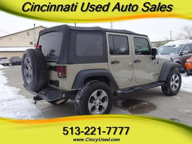 2017 Jeep Wrangler Unlimited Sahara 4x4