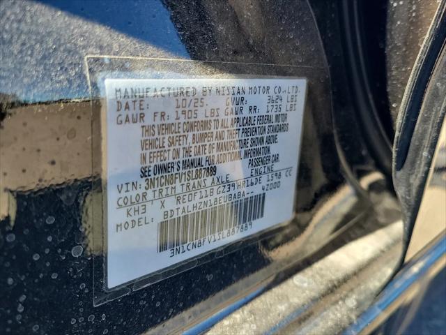 2025 Nissan Versa 1.6 SR