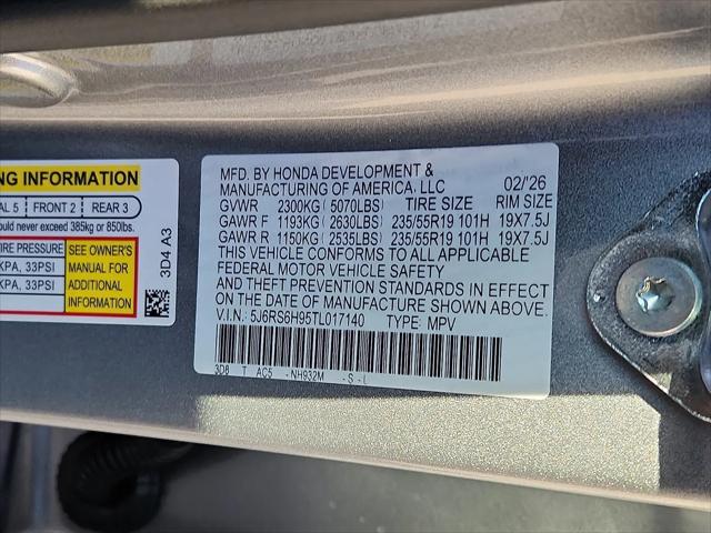 2026 Honda CR-V Hybrid AWD Sport Touring