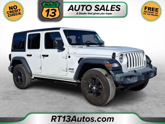 2018 Jeep Wrangler Unlimited Sport S 4x4 for sale in Levittown, PA