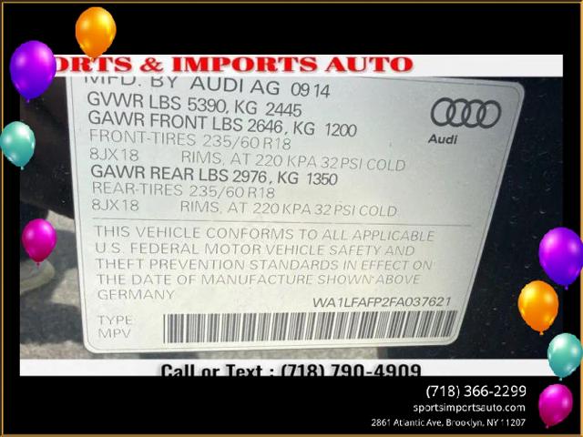 2015 Audi Q5 2.0T Premium