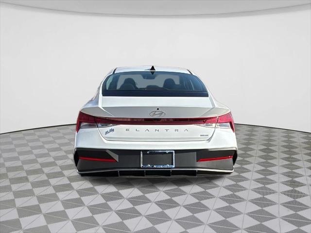 2026 Hyundai Elantra Hybrid Blue