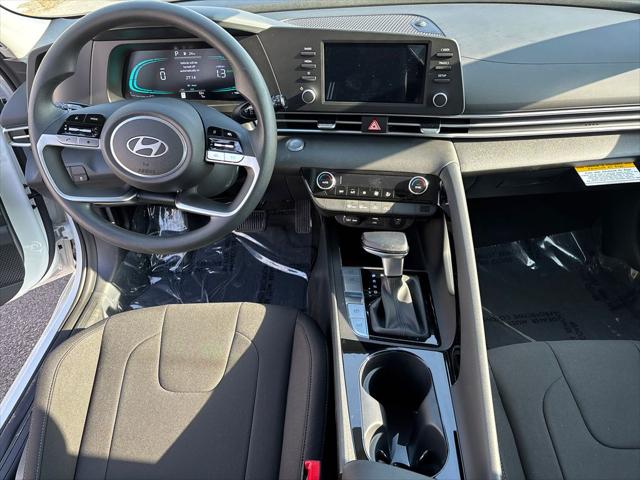 2026 Hyundai Elantra Hybrid Blue