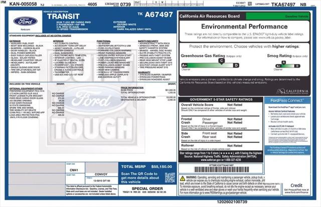 2026 Ford Transit Cargo Van T-250