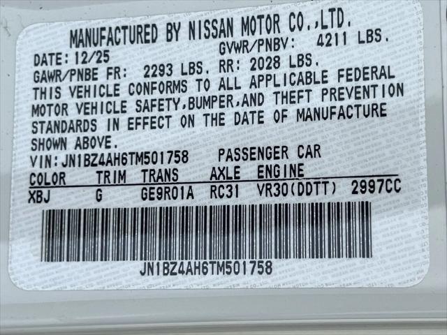 2026 Nissan Z Sport