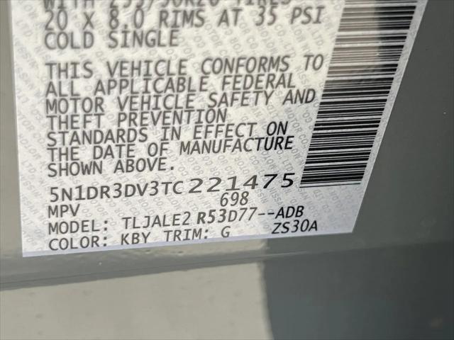2026 Nissan Pathfinder Platinum