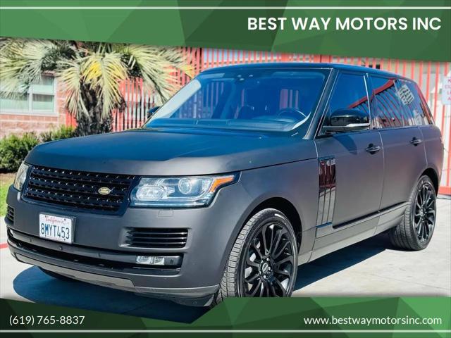 2017 Land Rover Range Rover 3.0L V6 Supercharged for sale in San Diego, CA