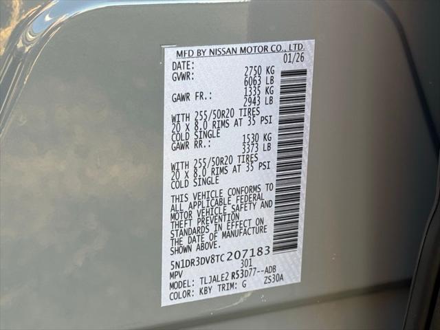 2026 Nissan Pathfinder Platinum