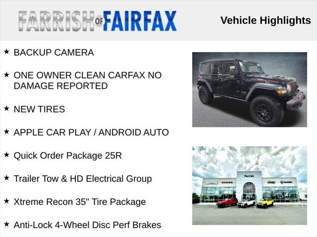 2022 Jeep Wrangler Unlimited Rubicon 4x4