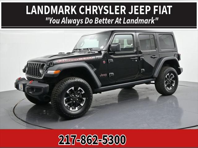 2025 Jeep Wrangler 4-Door Rubicon 4x4 for sale in Springfield, IL