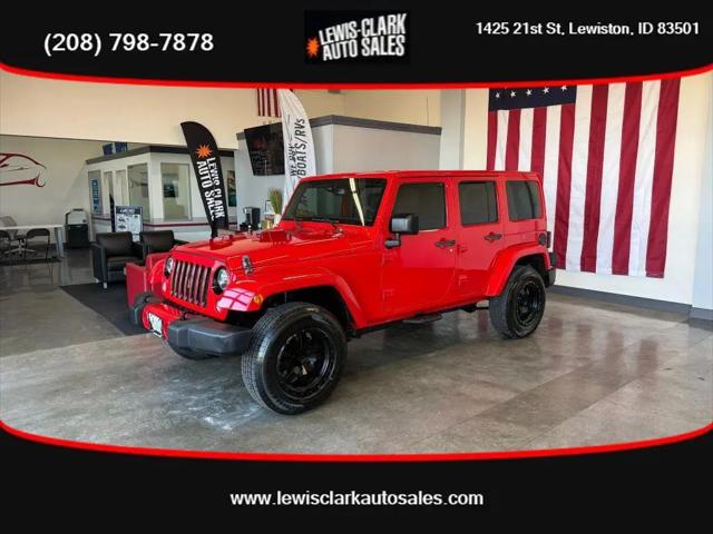 2018 Jeep Wrangler JK Unlimited Sahara for sale in Lewiston, ID