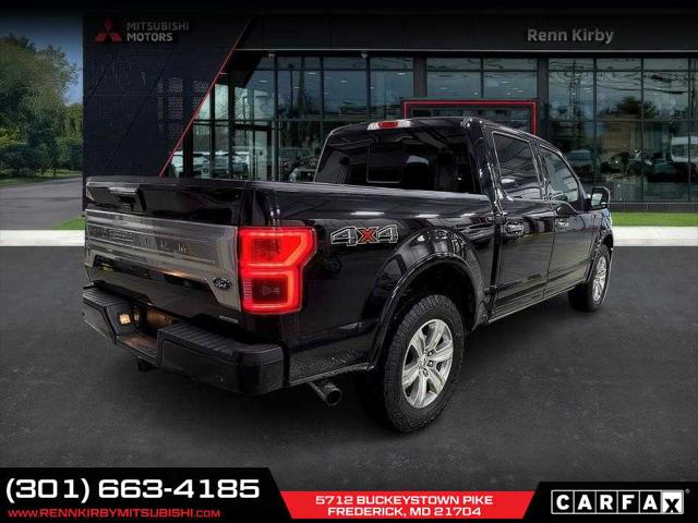2019 Ford F-150 Platinum 4WD SuperCrew 5.5 Box