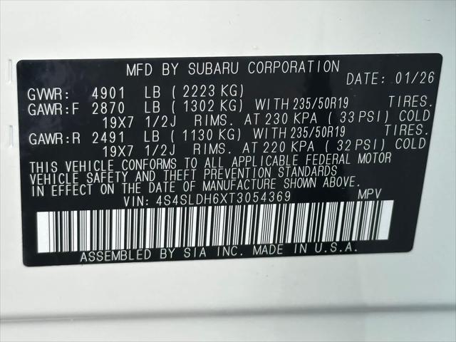 2026 Subaru Forester Sport