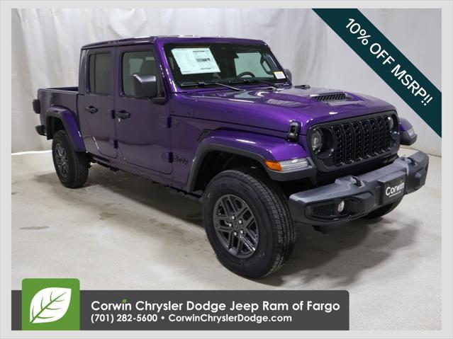 2026 Jeep Gladiator GLADIATOR SPORT S 4X4 2026 Jeep Gladiator GLADIATOR SPORT S 4X4