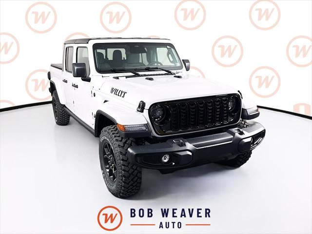 2026 Jeep Gladiator GLADIATOR WILLYS 4X4 2026 Jeep Gladiator GLADIATOR WILLYS 4X4
