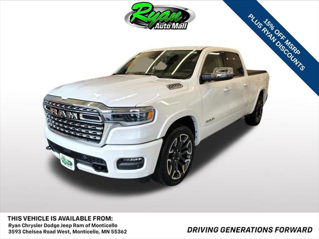 2026 Ram 1500 Limited Longhorn Crew Cab 4x4 6'4" Box for sale in Monticello, MN