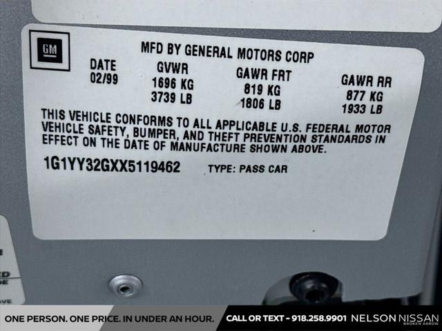 1999 Chevrolet Corvette Base