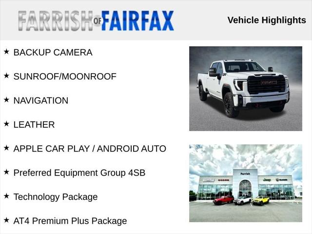 2024 GMC Sierra 2500HD AT4 2024 GMC Sierra 2500HD AT4