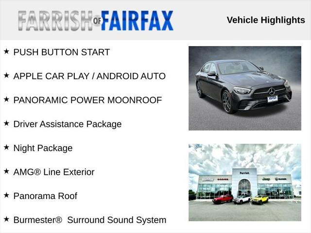 2021 Mercedes-Benz E 350 4MATIC