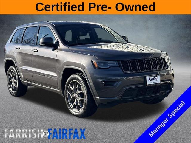 2021 Jeep Grand Cherokee 80th Anniversary 4x4 2021 Jeep Grand Cherokee 80th Anniversary 4x4