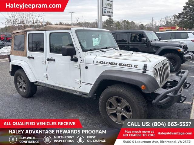 2018 Jeep Wrangler JK Unlimited Golden Eagle 4x4