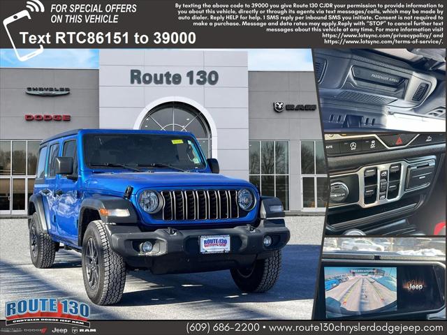 2024 Jeep Wrangler 4-Door Sport S 4x4