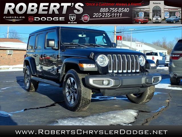 2022 Jeep Wrangler Unlimited Sahara 4x4 for sale in Meriden, CT