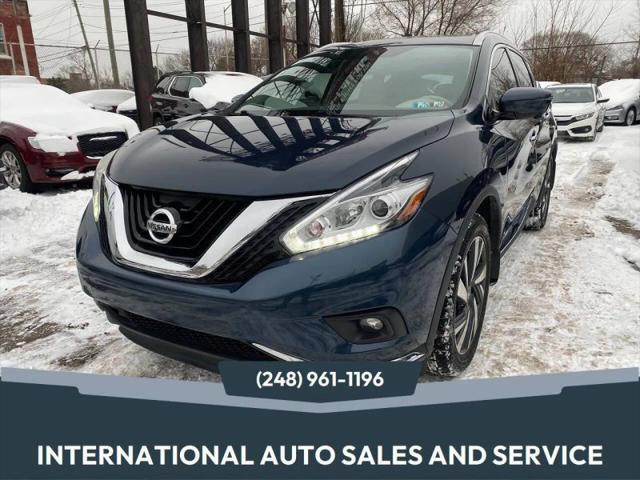 2018 Nissan Murano Platinum for sale in Detroit, MI