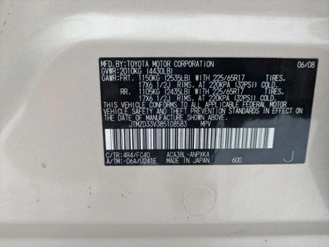 2008 Toyota RAV4 Base