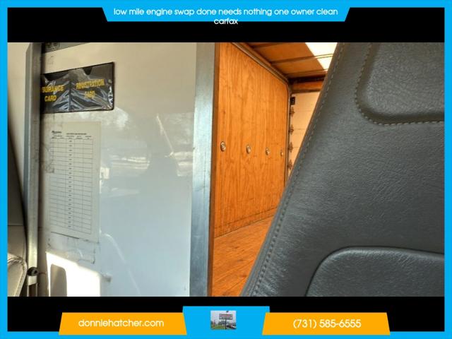 2022 GMC Savana Cutaway Work Van