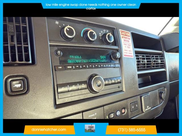 2022 GMC Savana Cutaway Work Van