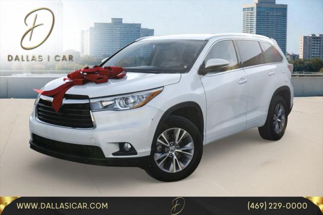 2015 Toyota Highlander XLE V6 for sale in Dallas, TX