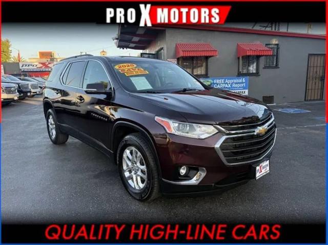 2020 Chevrolet Traverse FWD LT Cloth for sale in South Gate, CA