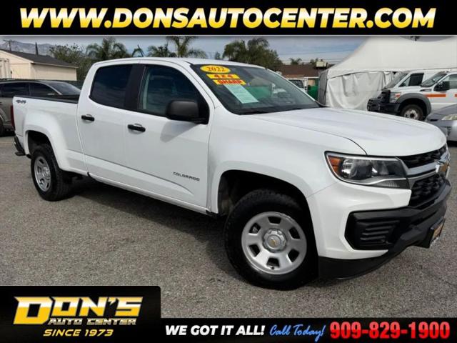 2022 Chevrolet Colorado 4WD Crew Cab Long Box WT for sale in Fontana, CA
