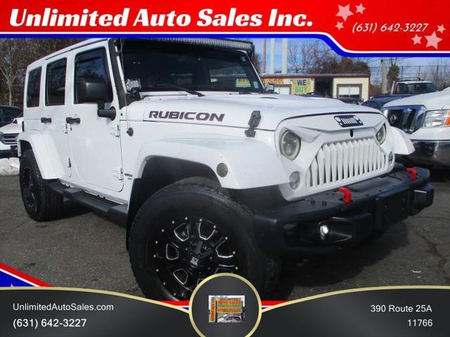 2017 Jeep Wrangler Unlimited Rubicon Hard Rock 4x4 for sale in Mount Sinai, NY