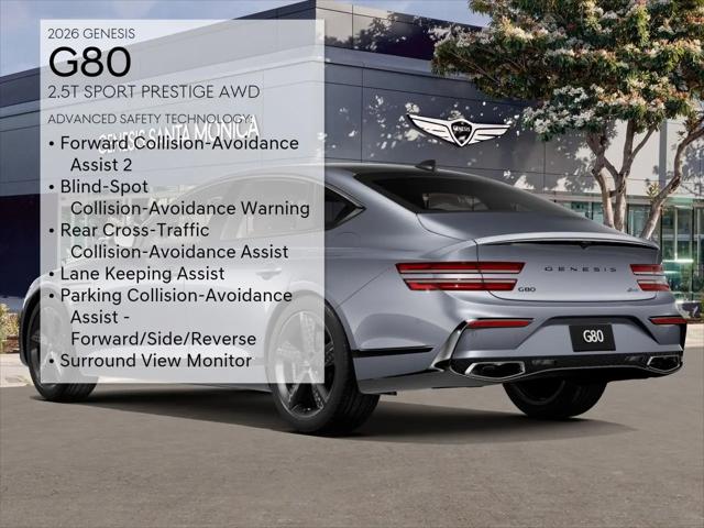 2026 Genesis G80 2.5T Sport Prestige AWD
